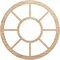 Ekena Millwork Grace Wood Fretwork Pierced Ceiling Medallion, Alder, 34"OD x 12 3/8"ID x 3/8"T CMWP34X0375GRAL - alternate 1